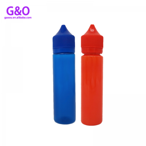 60 ml kolorowe butelki grube plastikowe butelki dla eliquid pucołowaty goryl jednorożec butelki eliquid butelki 30 ml goryl jednorożec butelki vape pojemnik do napełniania