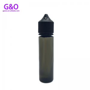 butelka z płynem 60 ml pyzaty goryl czarny olej v3 dym e e papieros vape ejuice 60 ml butelka jednorożca
