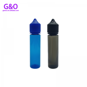 60 ml butelka eliquid jednorożec eliquid butelka nowy v3 czarny niebieski plastik pet pyzaty goryl jednorożec vape dropper butelki